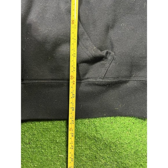 Dallas Cowboys Jacket Mens LG Blue Sherpa Lined Spell Out Logo NFL Hoodie - Picture 5 of 6